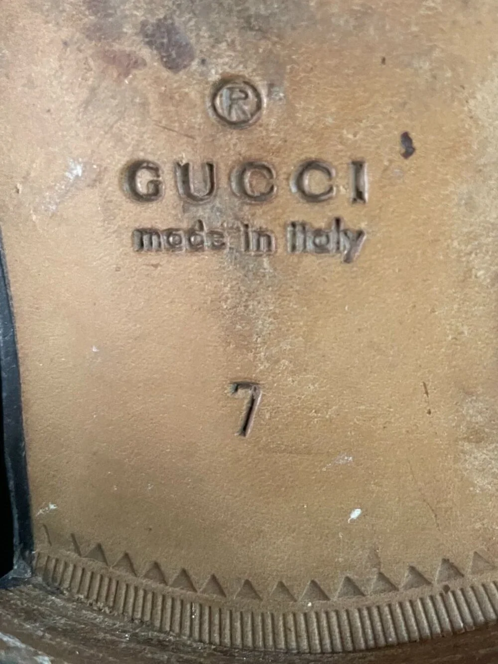 Men's size 7 Gucci Union Jack Horse Bit Loafers